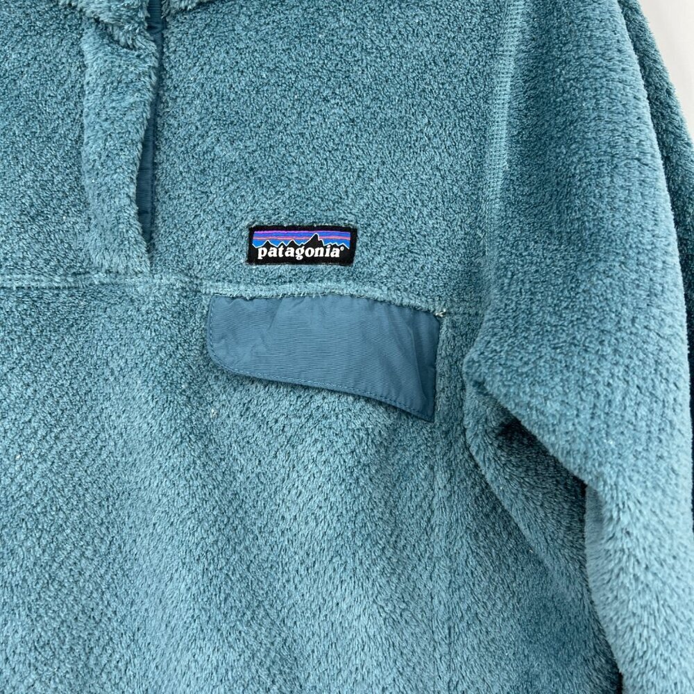 Patagonia Re-Tool Snap-T Women's Fleece Pullover, Teal Green, Size Small - Picture 2 of 11